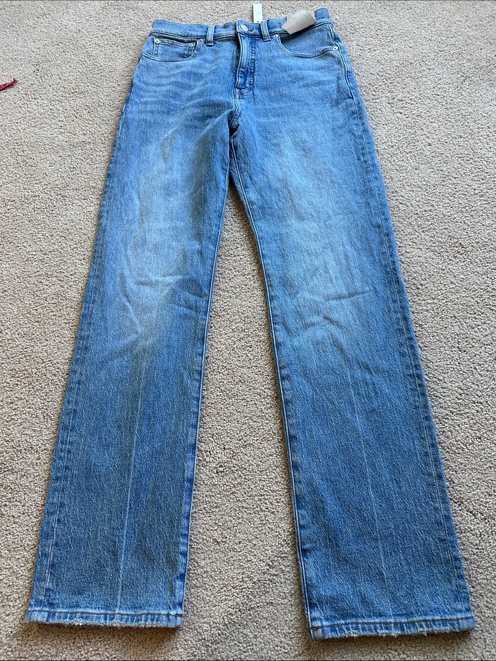 Madewell 90’s straight jeans